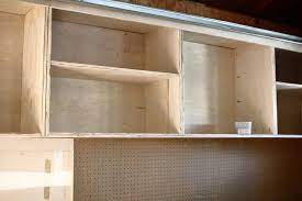 One part which was in bad shape were the kitchen cabinets. How To Build A Diy Wall Mounted Garage Cabinets Thediyplan