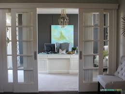 Home Office Makeover Reveal Life On Virginia Street French Doors Interior Sliding French Doors Sliding Doors Interior