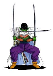 2 robbie daymond plays grice Crossover Dragon Ball One Piece Piccolo Zoro This Is So Clever Especially Since Zoro Piccolo Have Dragon Ball Super Manga Anime Crossover Dragon Ball