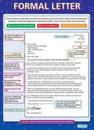Candidates can expect to be asked to write to, for example, the editor of a newspaper or magazine, to the director of a company. Formal Letter English Grammar Poster English Writing Skills Grammar Posters English Grammar