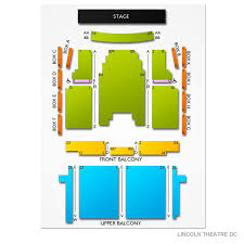 Lincoln Theatre 2019 Seating Chart