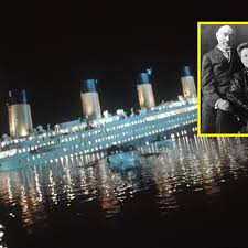 Rose tells the whole story from titanic's departure through to its death—on its first and last voyage—on april 15, 1912. Titanic Untergang Vor 107 Jahren Ehepaar Straus Aus Rheinland Pfalz Starb Auf Dem Schiff Region