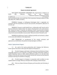 An intention between the parties in contract law consideration is concerned with the bargain of the contract. Free 10 Investment Agreement Samples In Pdf Ms Word Google Docs Pages