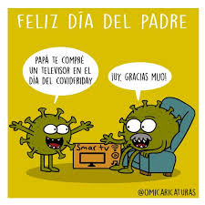 Algunos países celebra su día del padre en febrero, otros en junio. Caricatura Feliz Dia Del Padre Las2orillas