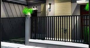 Roster beton supaya awet dan warna lebih terang bisa di lakukan coating atau di pernis. Contoh Model Pagar Rumah Minimalis Archives Platform Properti Terlengkap Dan Kumpulan Desain Rumah