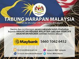Sebuah kecenderungan untuk harapan dan sukacita adalah kekayaan nyata, satu kesatuan untuk takut akan kemiskinan dan kesedihan nyata. Tabung Harapan Malaysia Mula Terima Sumbangan