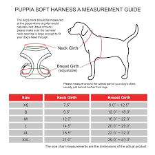 Buy Authentic Puppia Soft Dog Harness Red Medium Online