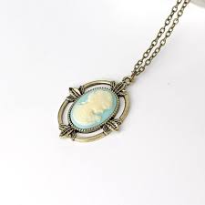 Katherine Pierce Cameo Halskette Replik Etsy