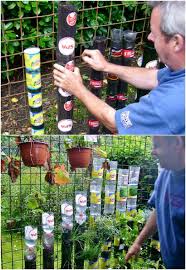 Recycling used up bottles to make a vertical garden can save you money and help you save the natural environment. 20 Diy Vertical Gardens That Give You Joy In Small Spaces Diy Crafts