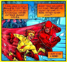 Wally West Wally Was The Nephew Of The Existing Barry Allen S Girlfriend And Later Wife Iris West During A Visit To The Cent Kid Flash Wally West Iris West