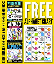 Free Alphabet Chart For Students