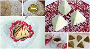 Gateau Sans Cuisson Les Pyramides Gateau Sans Cuisson Gateau Algerien Farine Grillee