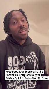 Serving The Community 🙌🏾Free Food & Groceries @The Frederick Douglass  Center 9am-Noon1001 Indiana Ave Toledo Ohio 43607