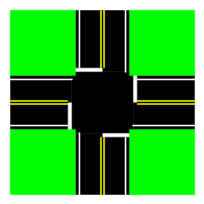 Browse our huge inventory of traffic signs. Four Way Intersection Free Vector Download It Now