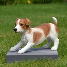 Full size hand cast stone jack russell garden ornament dog statue sculpture. Pin On Dog Statues