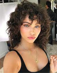 15 Chic Curly Hairstyles To Make You Look More Charming Fashions Nowadays Hair Styles Curly Hair Styles Short Curly Hairstyles For Women