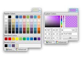 Click on image to get pixel color code. Colorpicker Control For Wpf Custom Palettes In Wpf Componentone