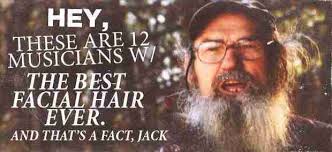 Top 12 Musicians with the Best Facial Hair