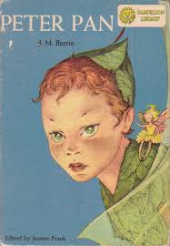 Peter Pan Cover Art By Marjorie Torrey 1957 Peter Pan Vintage Book Cover Best Book Covers
