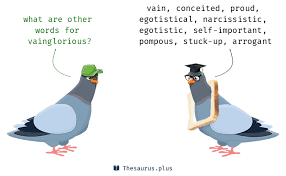 Words Narcissistic And Vainglorious Have Similar Meaning