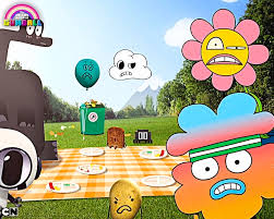 The Amazing World Of Gumball 16 Round Beach Towel For Sale By Mangaka De