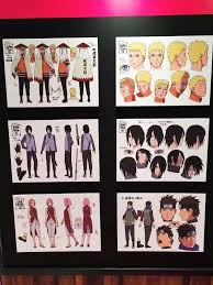 More Character Design Colored In Boruto Naruto The Movie