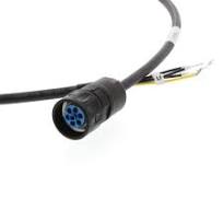 Omron R88A CAWA005S DE 5 m Power Cable for G Series Servo ...