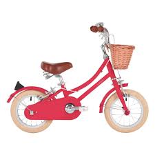 Bobbin X Smallable Gingersnap 12 Children S Bicycle Cherry Red Kinder Fahrrad Kinderfahrrad Fahrrad