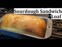 Sourdough Sandwich Loaf Recipe And Method Farmhouse Style Bread Loaf Youtube Sourdough Sandwich Sandwich Loaf Sourdough Sandwich Loaf Recipe