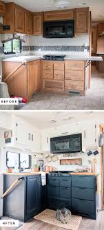 We have been campers for years. Rustic Modern Rv Tour Mountainmodernlife Com Kitchen Remodel Small Vintage Camper Remodel Kitchen Remodel Layout