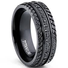 Men S Black Titanium Pave Set Wedding Band Engagement Eternity Ring Chevron Design Bk Cubic Zirconia Mens Jewelry Rings For Men Best Men S Jewelry