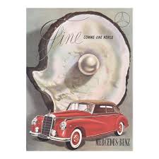 Matted 1951 Mercedes Benz Car Advertisement Print Mercedes Benz Cars Car Advertising Mercedes Benz