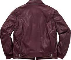Supreme Supreme Schott Leopard Lined Leather Work Jacket In 2020 Leather Work Jacket Work Jackets Jackets