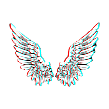 Freetoedit Angel Wings Glitch Remixed From Dudaandr5 Angel Wings Drawing Angel Wing Drawing Tattoo Wings Wallpaper