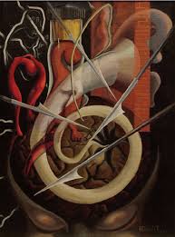 I like this painting b/c i read once that van gogh dealt with schizophrenia and this painting represents this. Schizophrenia By Ivor Francis Copyright Art Gallery Of South Australia Download Scientific Diagram