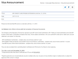 Go to the nearest bdo branch at your place and bring the requirements noted above. The Rebel Sweetheart Get A Multiple Entry Visa To Korea With A Bdo Bpi Credit Card