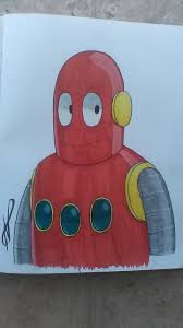 The robot maintained his cool demeanor as he turned to the human calling his name. Brainpop Moby By K H E H On Deviantart