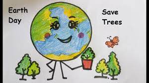 Earth day slogans earth day every day earth day is the. Earth Day Drawing Earth Day Poster Drawing World Environment Day Save Trees Poster Drawing Youtube