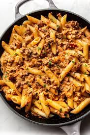 Crecipe.com deliver fine selection of quality penne with vodka sauce and ground beef recipes equipped with ratings, reviews and mixing tips. Easy Creamy Ground Beef Pasta Salt Lavender