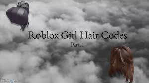 Beautiful hair for beautiful people roblox. Roblox Girl Hair Codes Youtube
