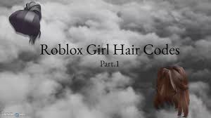 Roblox hair blonde google search. Roblox Girl Hair Codes Youtube