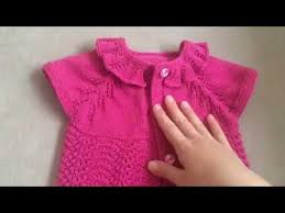 Yakasi Firfirli Bebek Yelegi 2 Bolum Yaka Firfiri Yapimi Youtube Baby Knitting Patterns Bebek Esarp Bebek Dikis