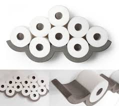 Beton Leger Papier Toilette Rangement Papier Toilette Toilettes