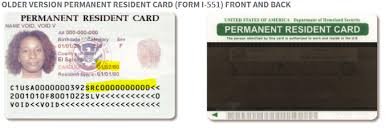There is different information on the front and back of this version of the card. Accomplishing An I 9 For Employees Who Are Permanent Residents Aafes Agent Knowledge Base