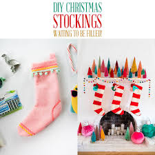 They're filled with candy and cheap little toys. Diy Christmas Stockings Waiting To Be Filled The Cottage Market