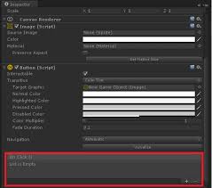 Simply register a function to the event/hook and then change the font if it is text or tmp_ugui component. Attach New Script To Button Onclick Event In Unity3d C Stack Overflow
