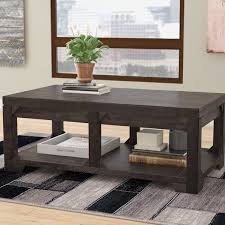 Boutwell Solid Wood Lift Top Coffee Table With Storage In 2020 Coffee Table With Storage Lift Top Coffee Table Rustic Coffee Tables