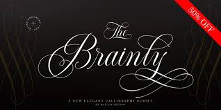 The delicate, sophisticated letterforms of itc edwardian script font were drawn and redrawn until the connective elements of the letters were perfected to create the look of. Download Brainly Script Font Family From Max Co Studio Lina Bykova