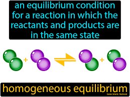Homogeneous Equilibrium In 2020 Science Flashcards Science Student Science Facts