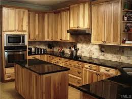Pin By Darcie Nemo On Decor Ideas Hickory Kitchen Cabinets Kitchen Remodel Countertops Hickory Kitchen